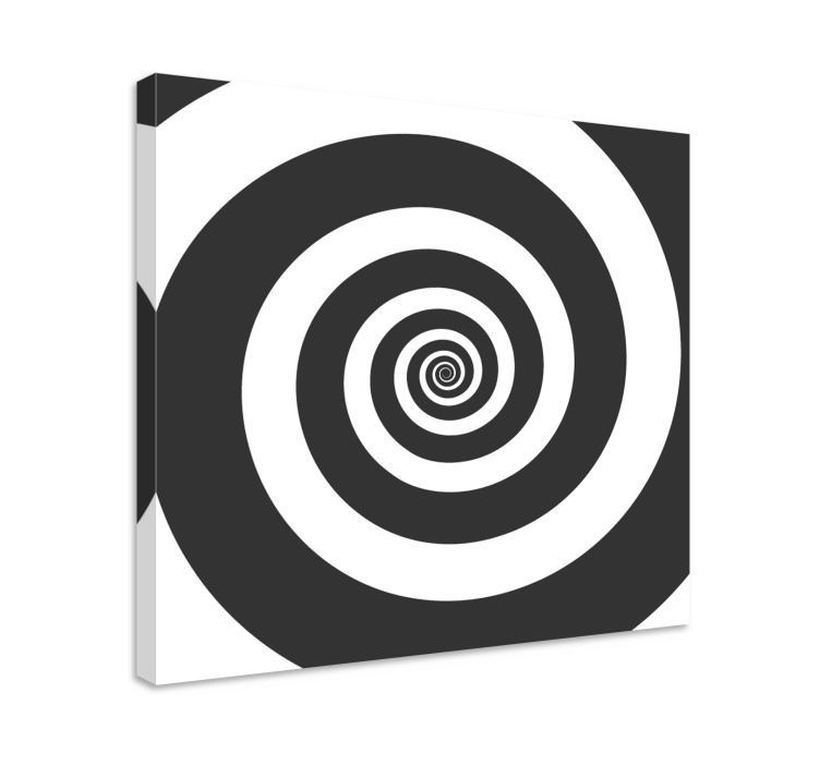 Tablou geometric cu model spiral - TenStickers