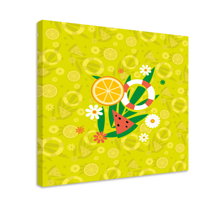 Tablou fructe deliciu de fructe tropicale - TenStickers