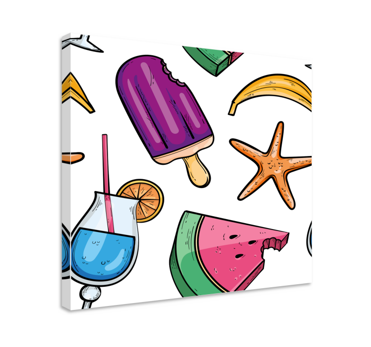 Tablou fructe pentru delicii estivale inspirate din fructe - TenStickers