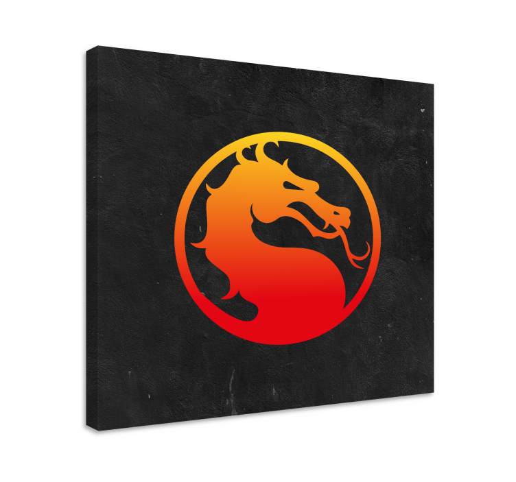 Tablou jocuri video dragonul mortal kombat - TenStickers