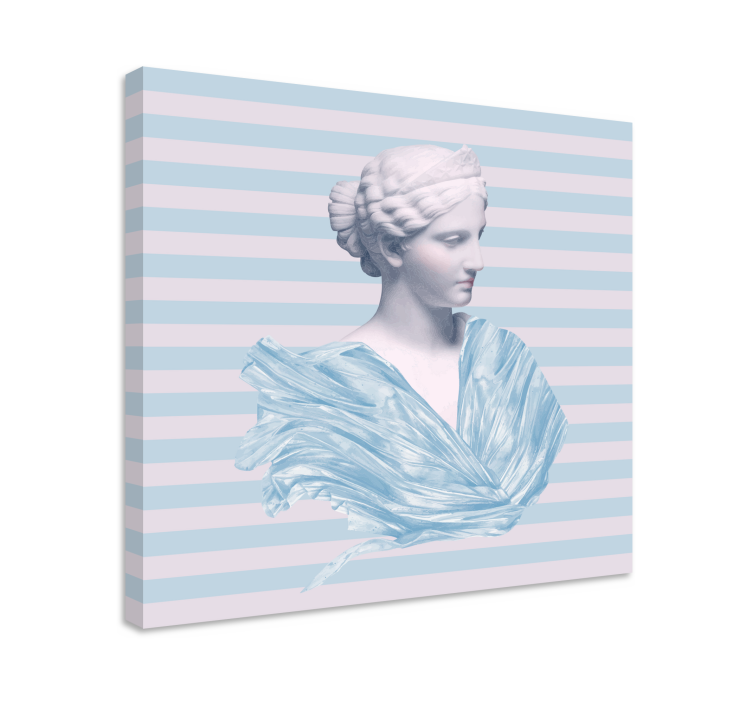 Tablou artă bust figurativ clasic - TenStickers