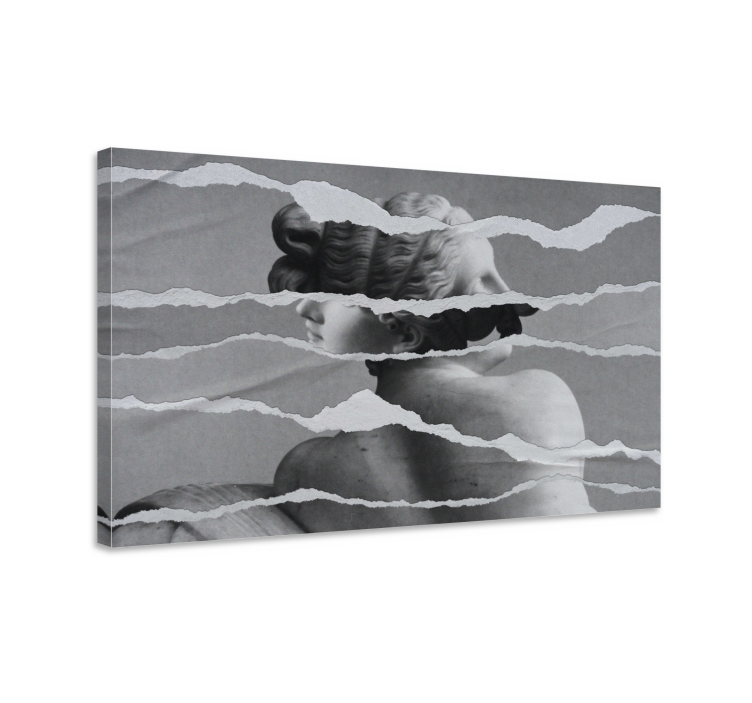 Tablou artă sculptură din hârtie ruptă - TenStickers