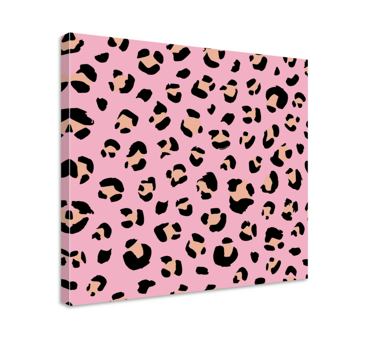 Tablou animale motiv cu pete de leopard - TenStickers