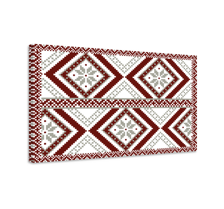 Tablou modern concept diamant geometric - TenStickers