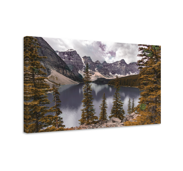 Tablou peisaje lacul muntos majestic - TenStickers