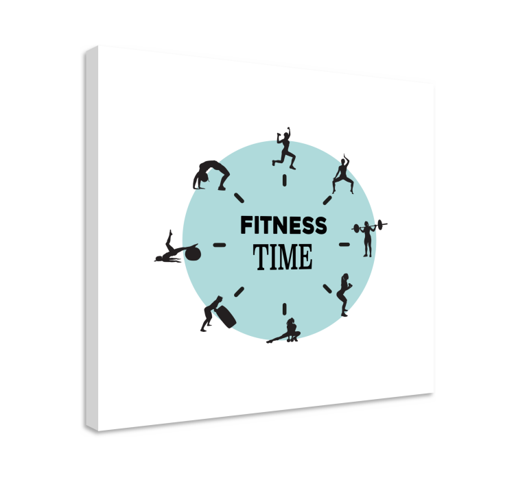 Tablou sport ceas de fitness - TenStickers