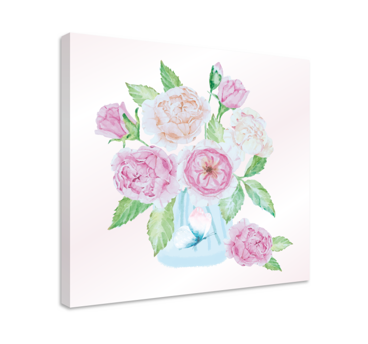 Tablou flori şi plante aranjament buchet floral - TenStickers