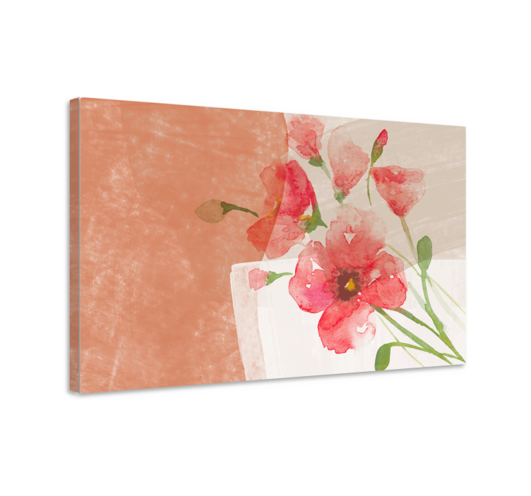 Tablou flori şi plante aranjament de flori delicate - TenStickers