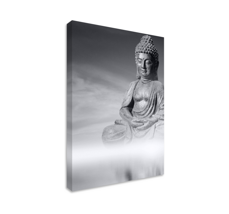 Imprimare de artă canvas buddha zen - TenStickers
