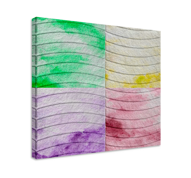 Tablou living plăci Ramblas - TenStickers