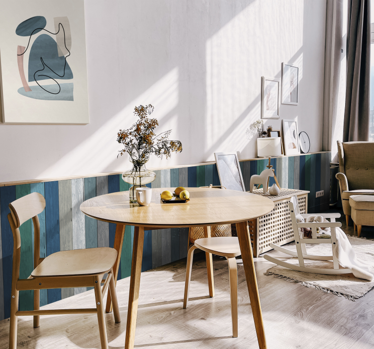 Amprente de perete de litografie elegante de birou - TenStickers