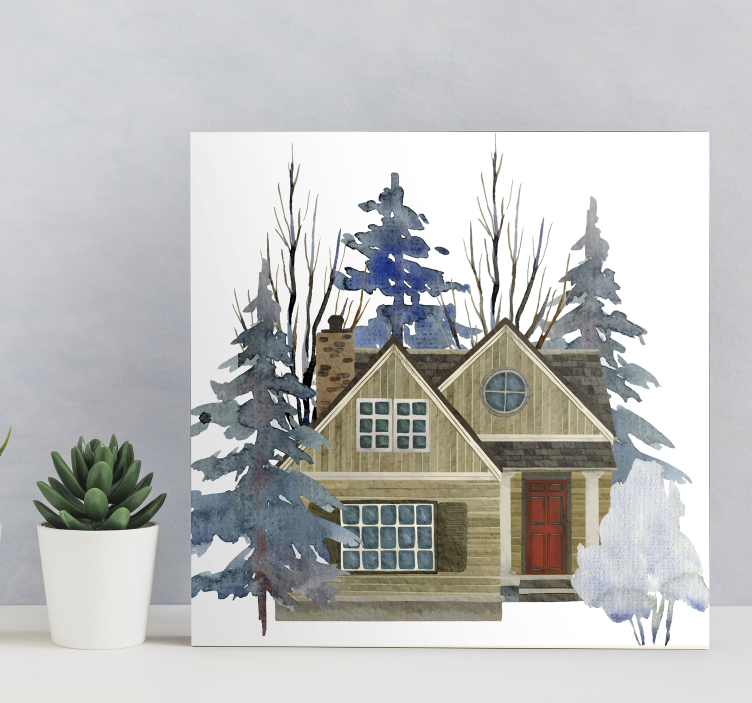 Stil rustic artă pânză rustică - TenStickers