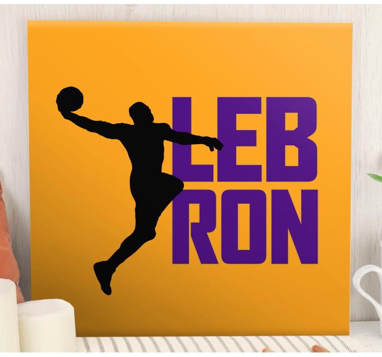 Lebron james cool baschet adolescent printuri de panza - TenStickers