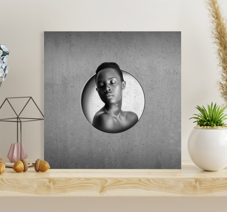 Tablou personalizat Beton brut personalizabil - TenStickers