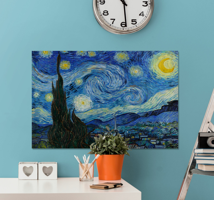 Tablou artă noaptea Stelelor lui Van Gogh - TenStickers
