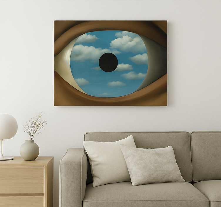 Tablou artă oglinda falsă - TenStickers