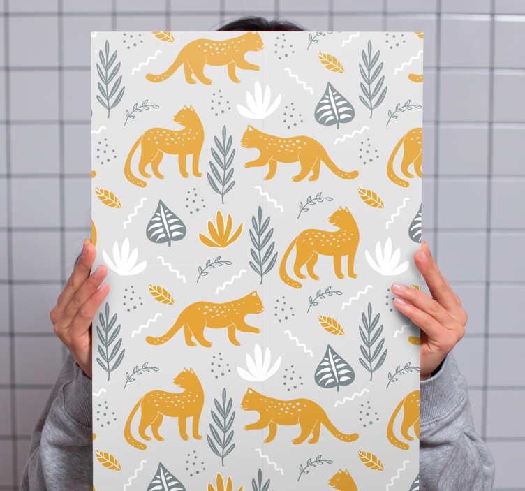 Tablou câini model jucăuș de animale - TenStickers