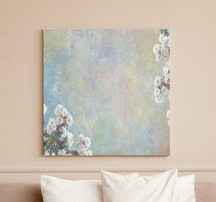 Tablou flori şi plante inspirație florală delicată - TenStickers