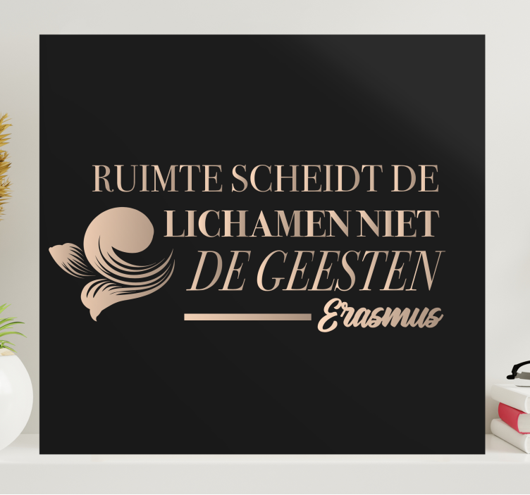 Tablou fraze citat filosofic - TenStickers