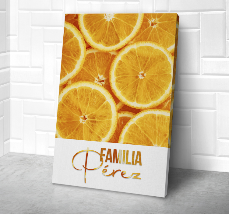 Tablou fructe naranja - TenStickers
