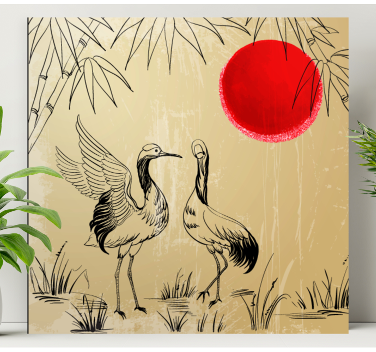 Tablou mandala cranii și soare - TenStickers