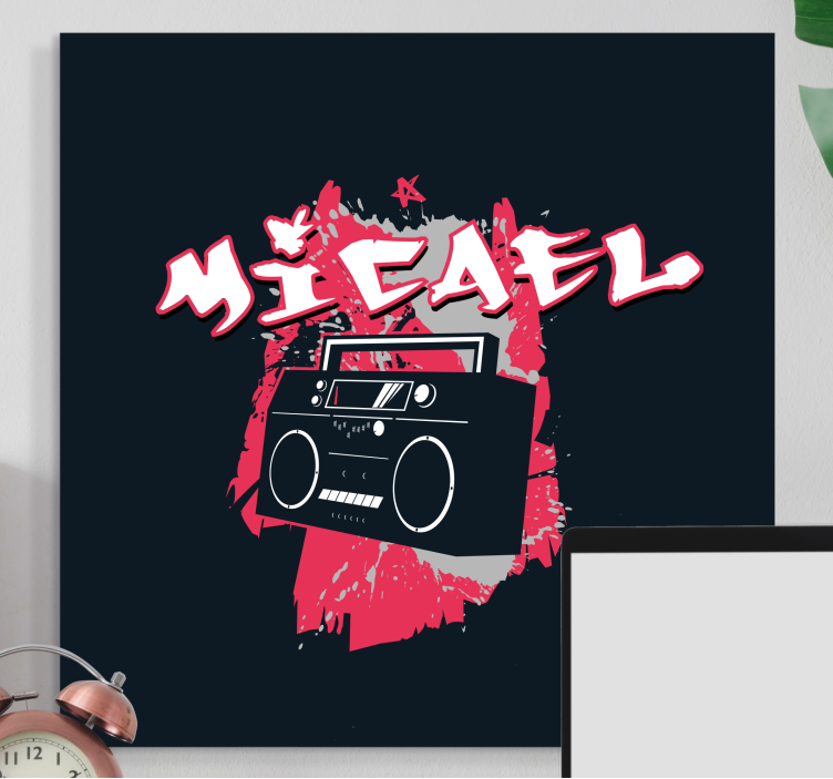 Tablou modern vibe urban audio - TenStickers