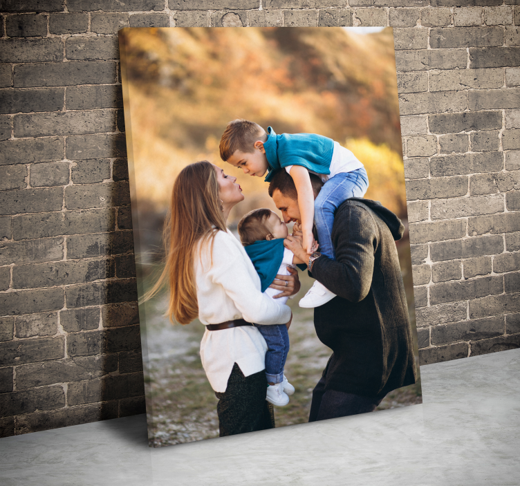 Tablou personalizat fotografie de familie - TenStickers