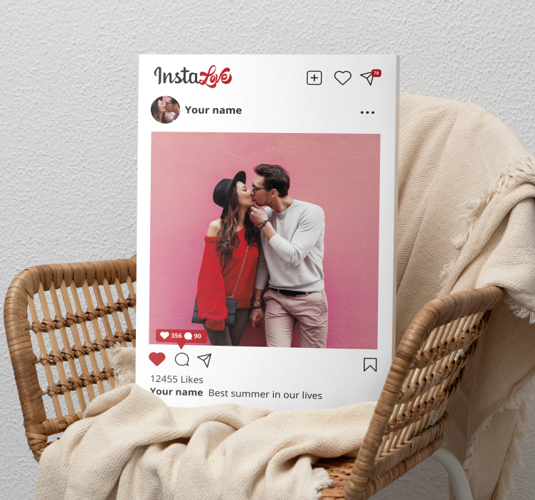 Tablou personalizat instalove - TenStickers