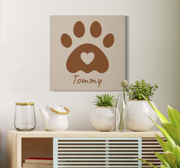Tablou personalizat laba cu nume - TenStickers