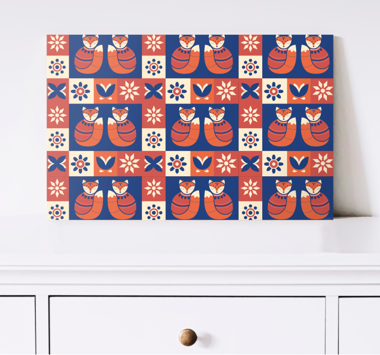 Tablou pisici model prietenos cu feline - TenStickers