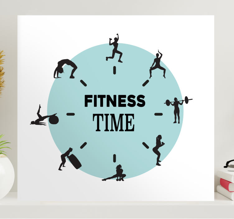 Tablou sport ceas de fitness - TenStickers