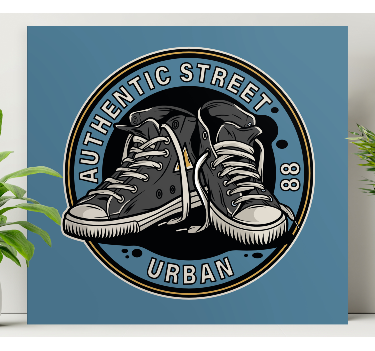 Tablou sport vibe de sneakers urban - TenStickers