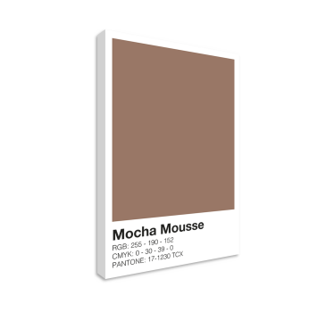 Tablou modern compoziție de culoare mocha - TenStickers