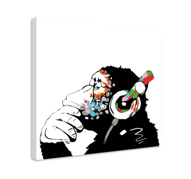 Mono bank muzică pânză artă de perete - TenStickers