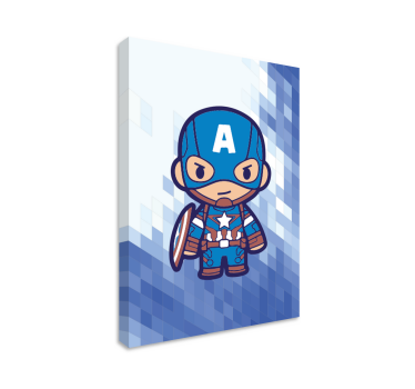 Arta de perete super-erou captain america - TenStickers
