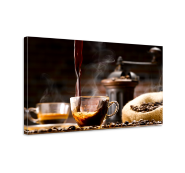 Bucatarie moderna cafenea bucatarie panza arta - TenStickers