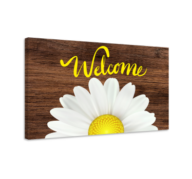 Imprimeuri de pânză sală de întâmpinare florală - TenStickers