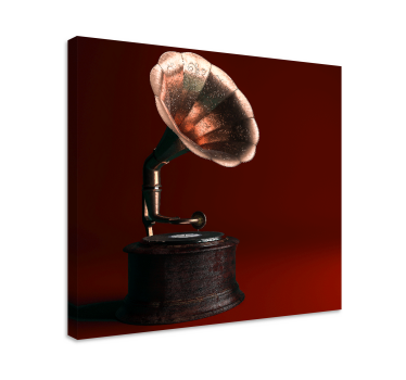 Tablou vintage cu gramofon clasic - TenStickers