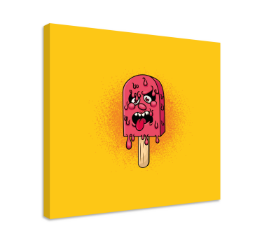 Gheață pop drop graffiti desen animat artă modernă imprimări pe p - TenStickers