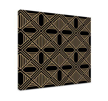 Amprente de perete cu model art deco grozav în stil gatsby - TenStickers