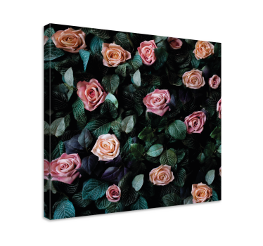 Flori de trandafir roșu pânză florală - TenStickers