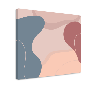 Tablou modern armonie forme organice - TenStickers