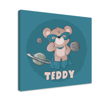 Tablou animale Erou urs - TenStickers