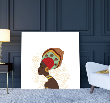Arta modernă a pânzei din africa - TenStickers