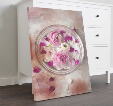 Bol floral printuri de arta moderna 3d pe panza - TenStickers