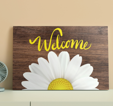 Imprimeuri de pânză sală de întâmpinare florală - TenStickers