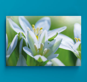 Luncă de ghiocei magnifici pânză florală - TenStickers