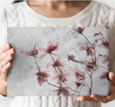 Panza florala eleganta in stil glamour design magnolie - TenStickers