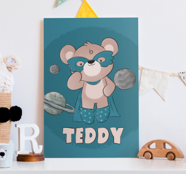 Tablou animale Erou urs - TenStickers