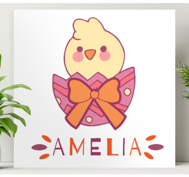 Tablou infantil cu ilustrație adorabilă de puișor - TenStickers